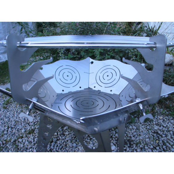Feuerschale BBQ-Set