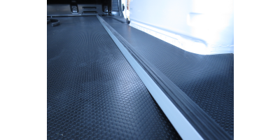 Abdeckgummiprofil Zurrschienen  /11mm univ. schwarz, 1m