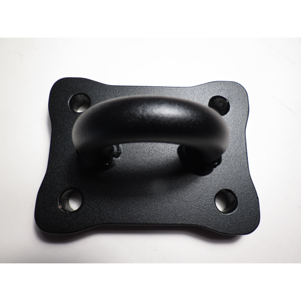 Recovery hook universal for hole pattern 83x56mm, black