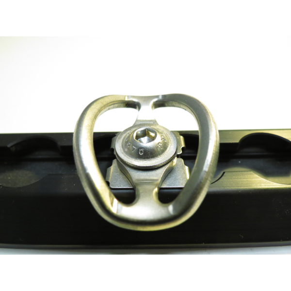 Strap plate double, stainless steel