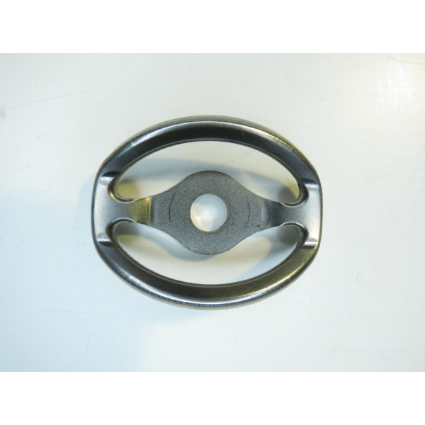Strap plate double, stainless steel
