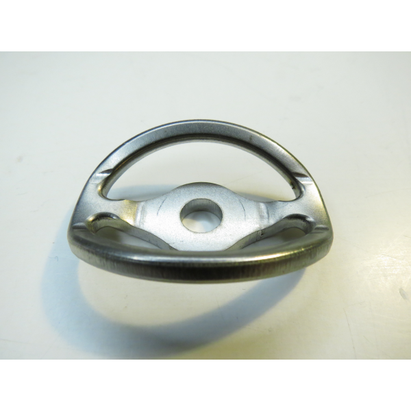 Strap plate double, stainless steel