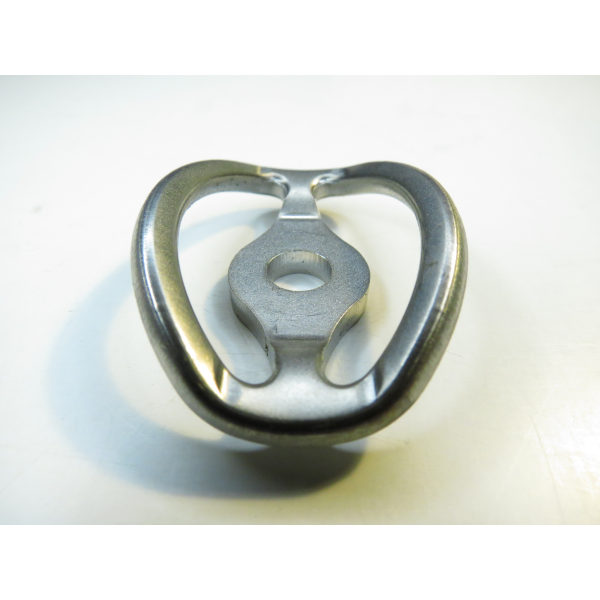 Strap plate double, stainless steel