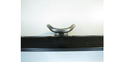 Strap plate double, stainless steel