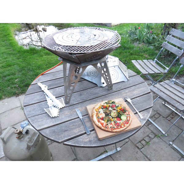 Oven hat for fire pan "relleumdesign