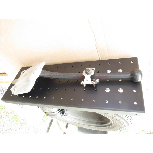 Luggage rack for external spare tires