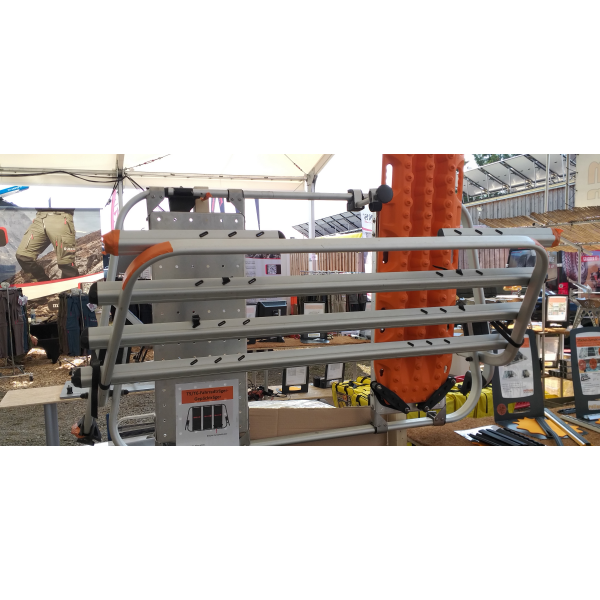 Gepäckträgerplatte T5/T6 Fahrradträger, hell eloxiert