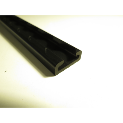 End cap for ailine rail "mini", black