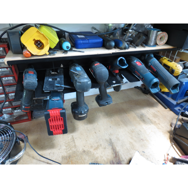 Werkzeugträger universal, Stahlblech schwarz gepulvert