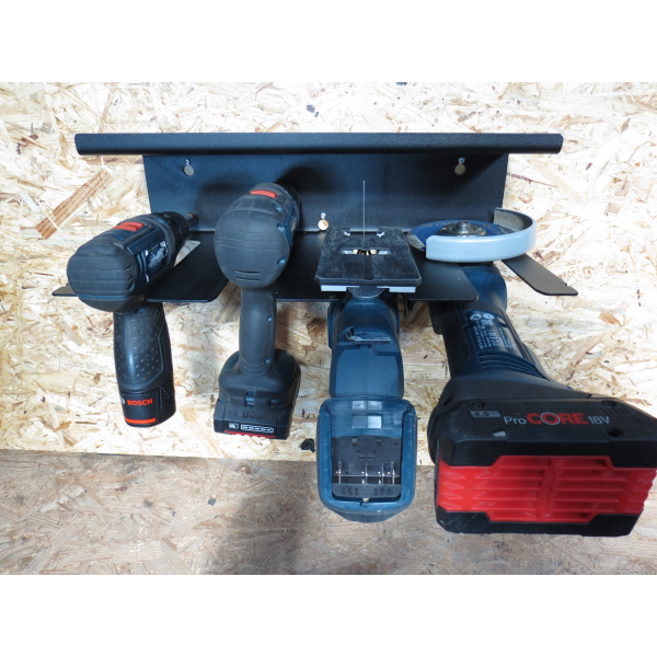 Werkzeugträger universal, Stahlblech schwarz gepulvert