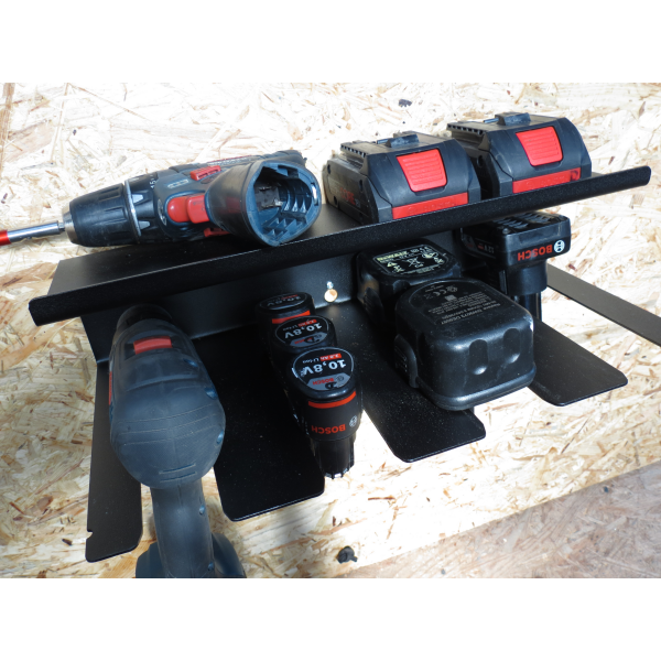 Werkzeugträger universal, Stahlblech schwarz gepulvert