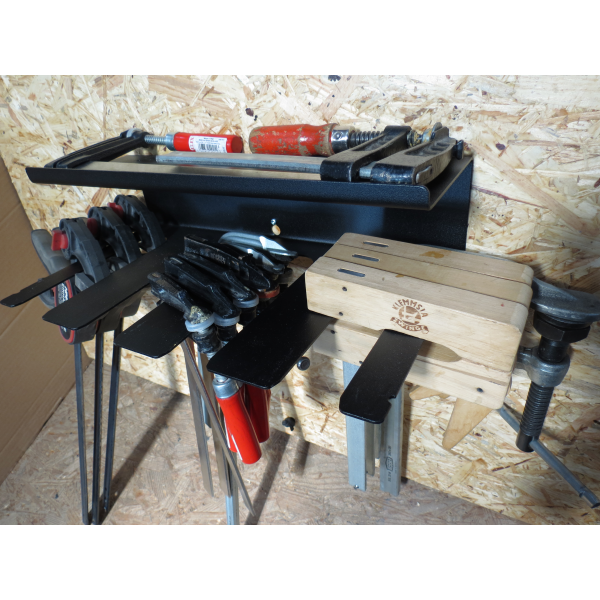 Werkzeugträger universal, Stahlblech schwarz gepulvert