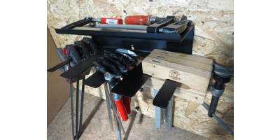 Werkzeugträger universal, Stahlblech schwarz gepulvert