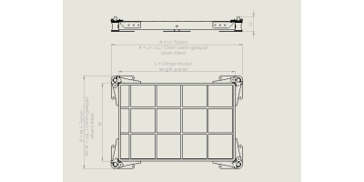 Solarmount XL ohne 4x Basisplatten