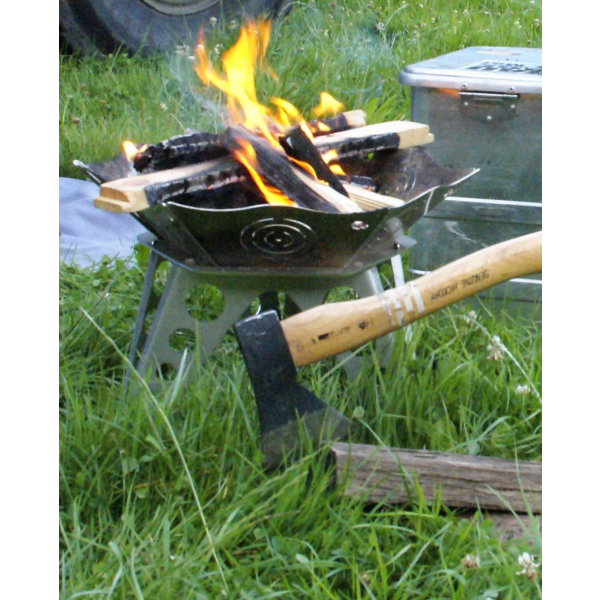Feuerschale Edelstahl zerlegbar, Basic-Set